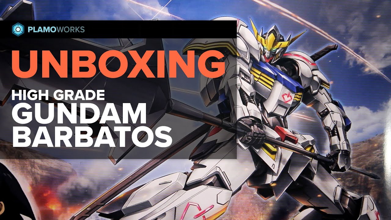HG Gundam Barbatos - Gunpla Unboxing 001