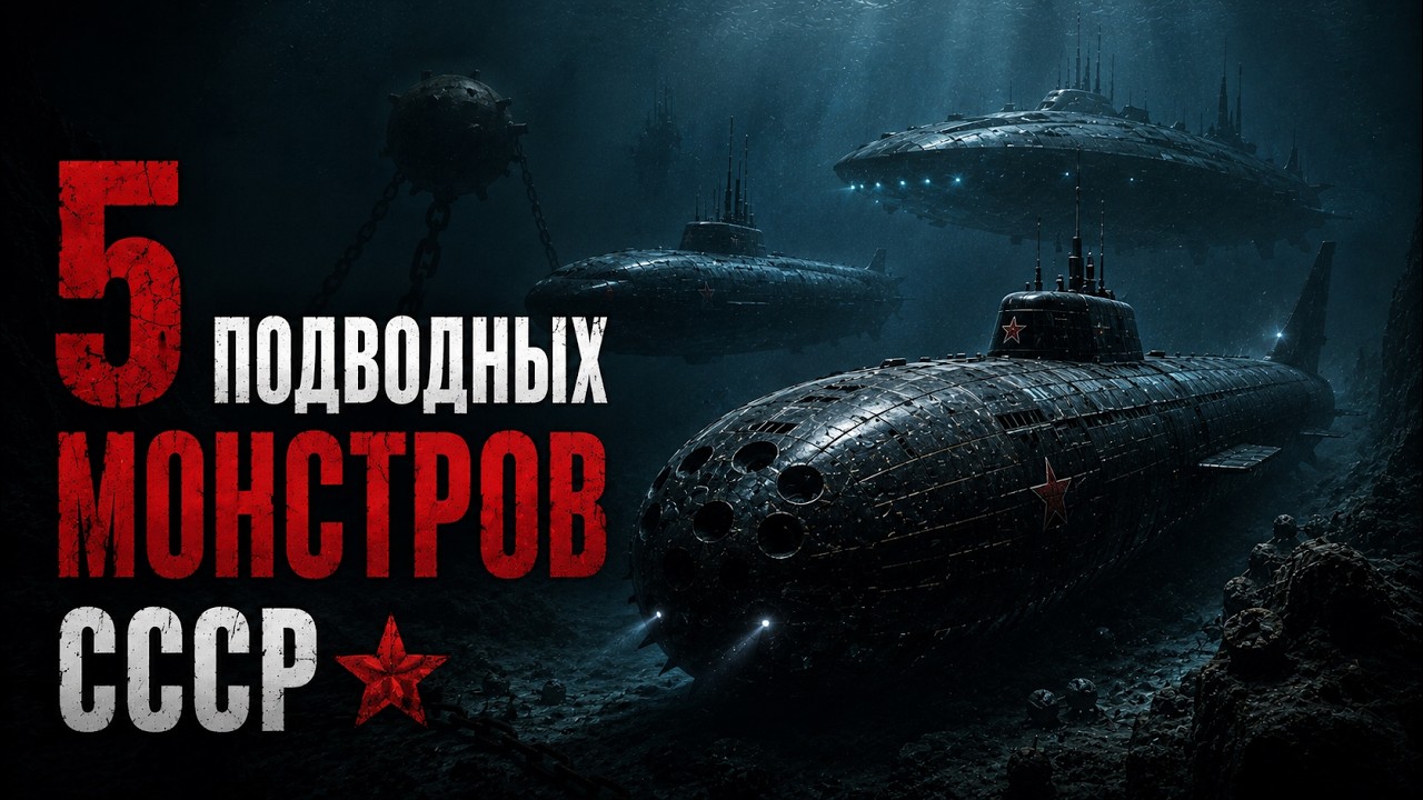 5 подводных проектов СССР на пределе: от пятого отказались сами.