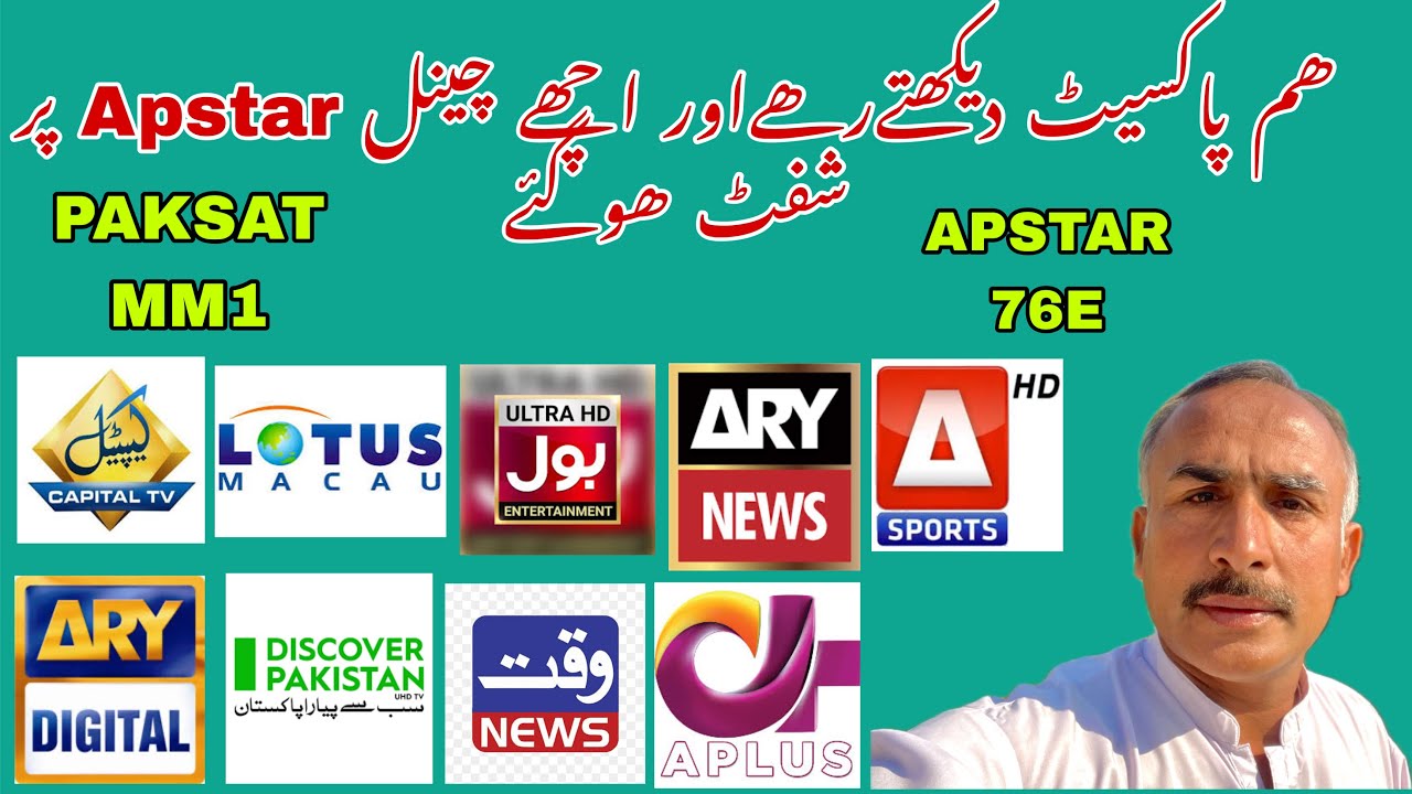 How To Set Apstar 76e From Paksat 38E on 4 Feet Dish Antenna Latest Update 2025. 