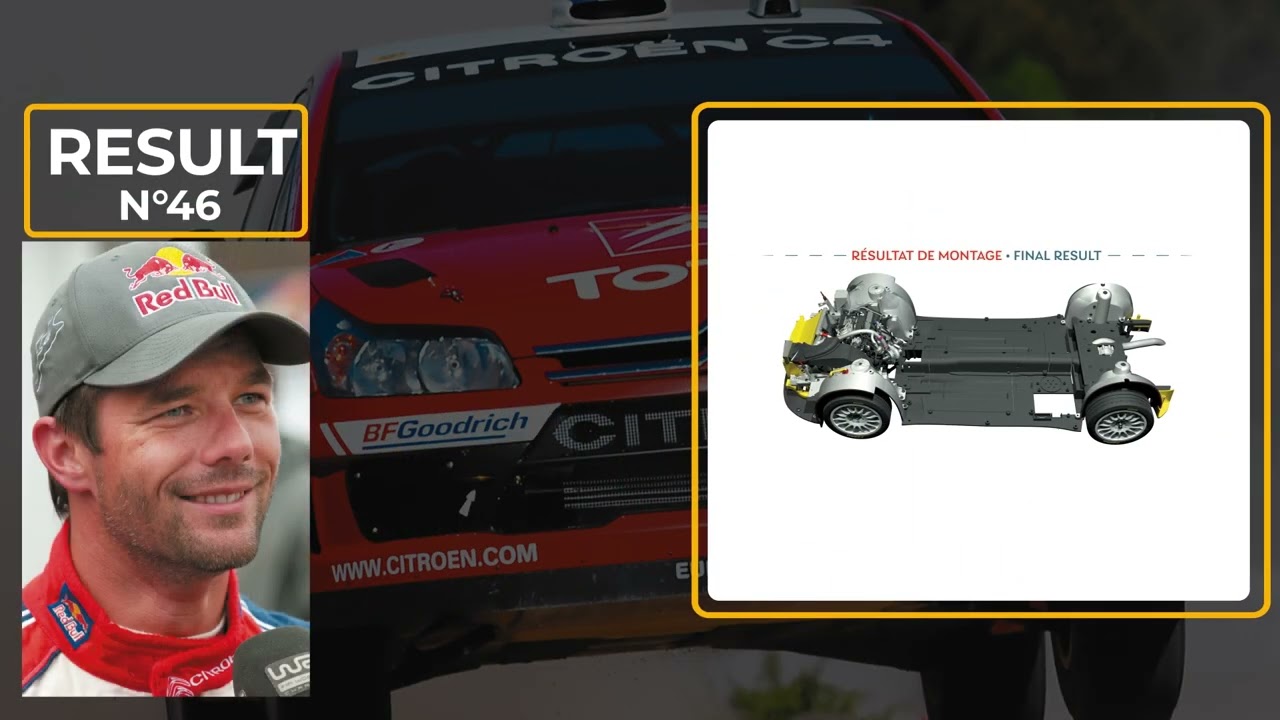 Citroën C4 WCR Modele 1/8 (BOX N°10)