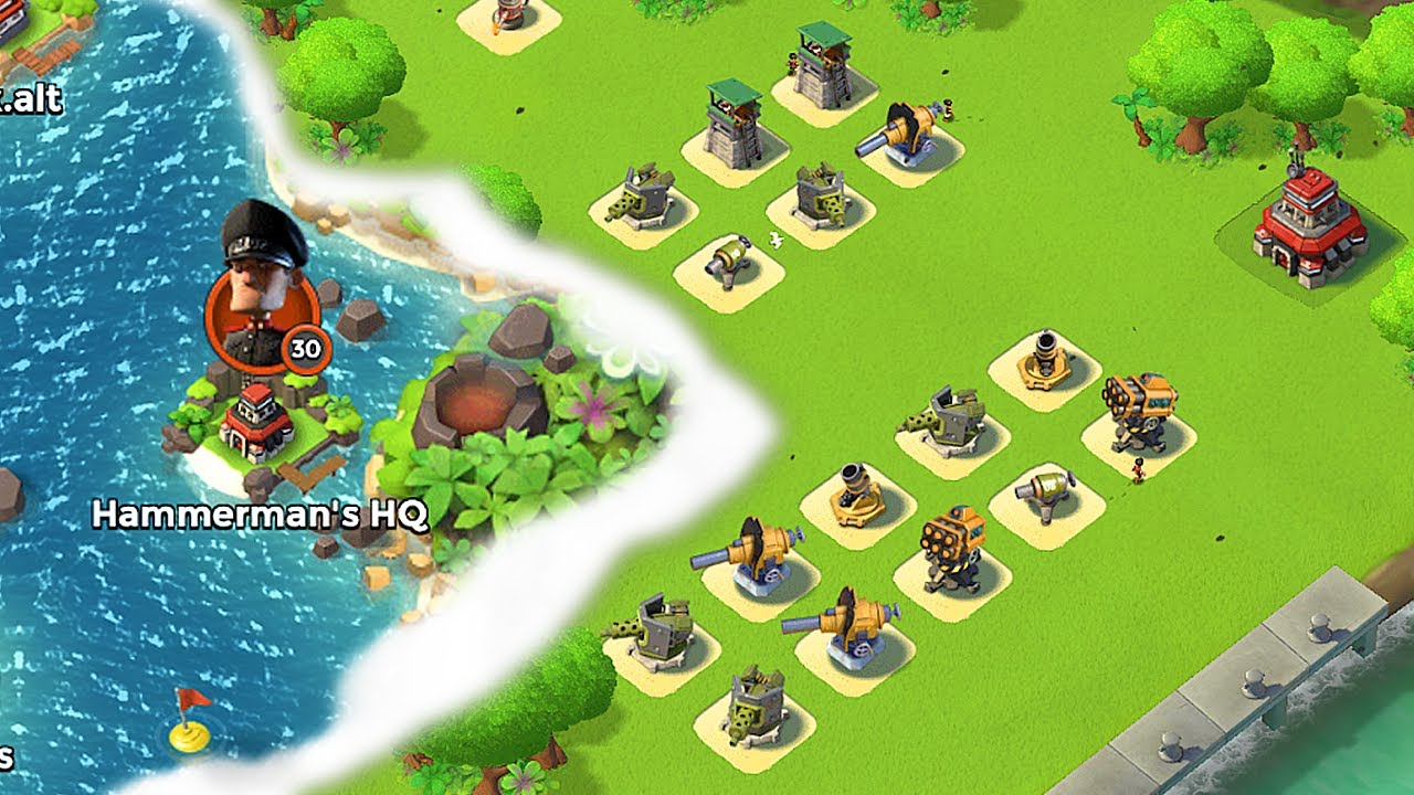 How to Beat Hammerman HQ 30 in Boom Beach