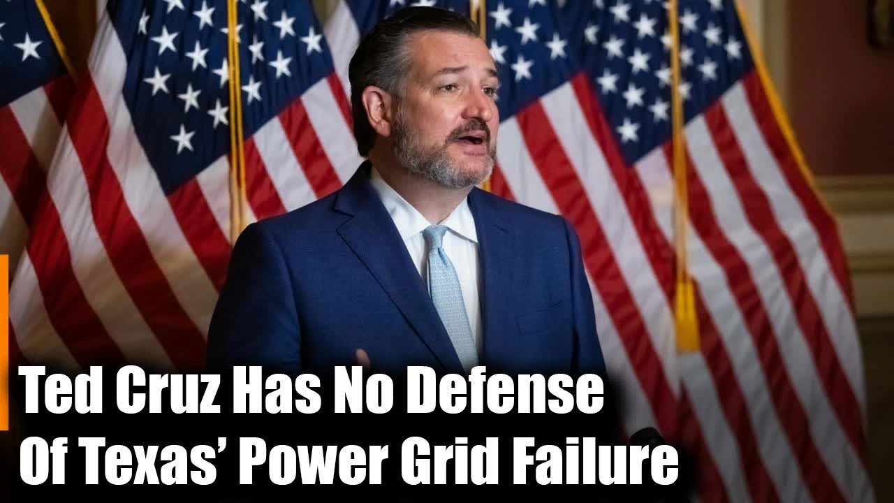 Ted Cruz Leaves For Cancun During Power Grid Failure | Says 