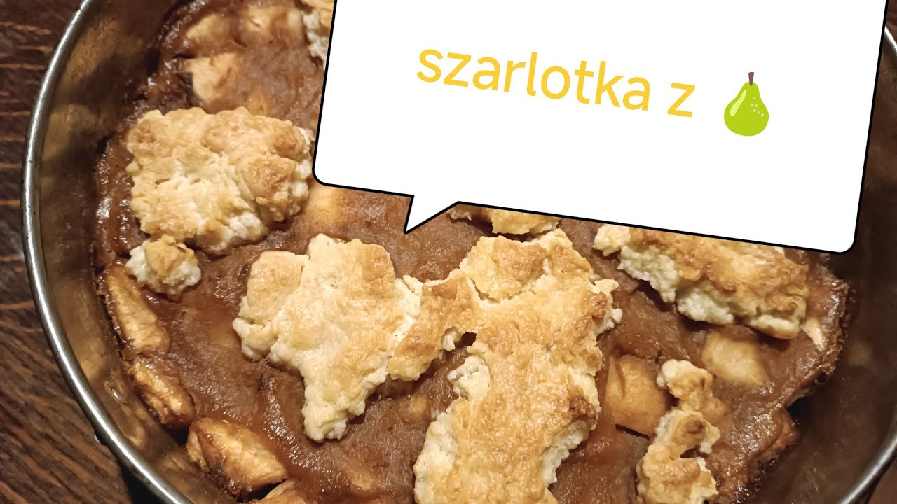 Szarlotka z gruszką i lawendą.🥧🍎