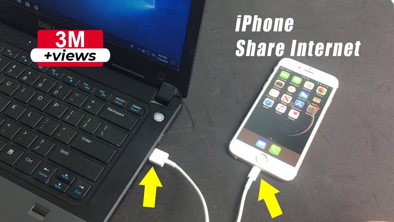 iPhone: делитесь интернет-соединением с ПК с помощью USB-кабеля