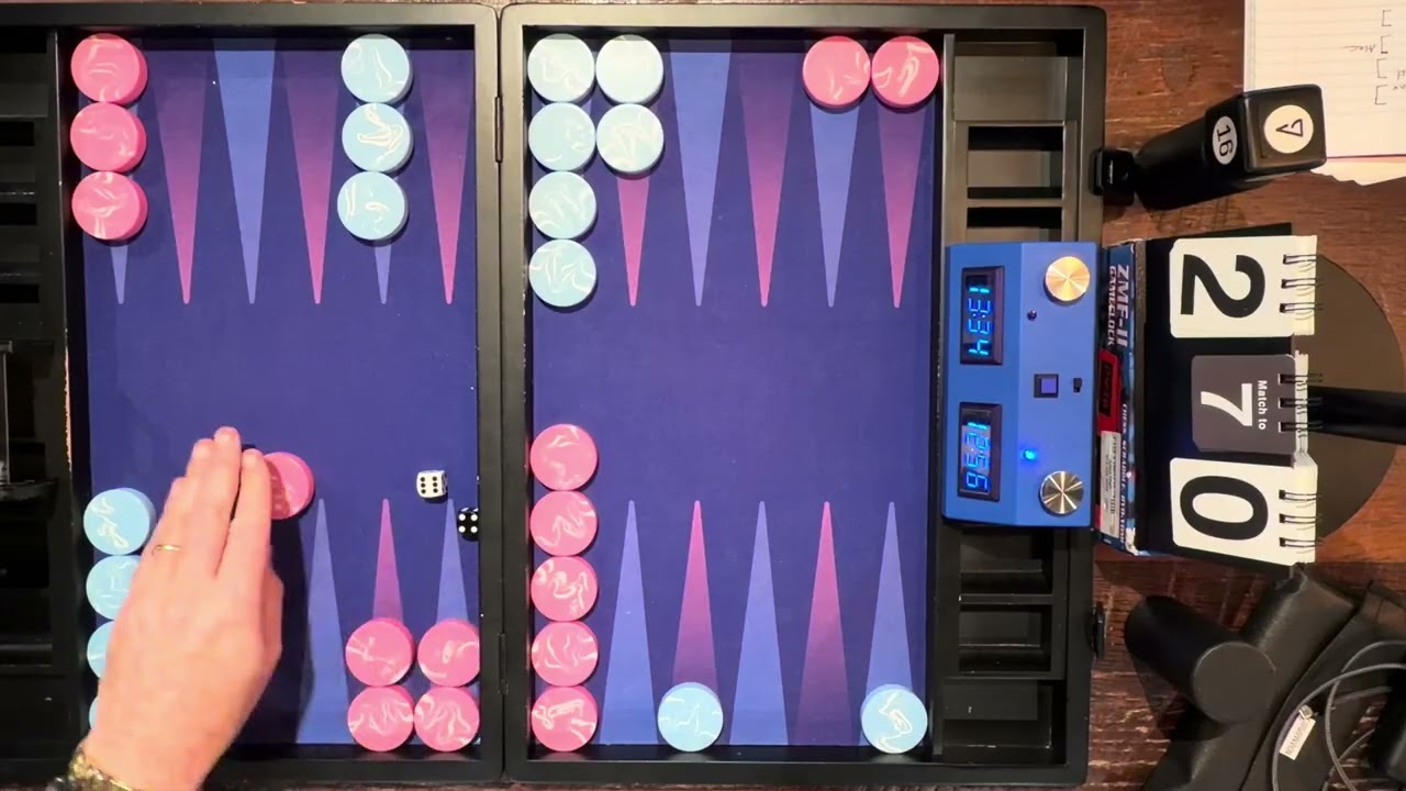 Gershon Distenfeld vs Julius High - Sunny Florida Backgammon 3/4/26