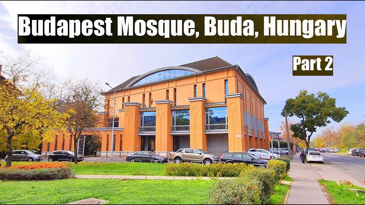 🇭🇺 Budapest Mecset Mosque. The Largest Masjid in Budapest, Hungary. #mosque #masjid #hungary #travel