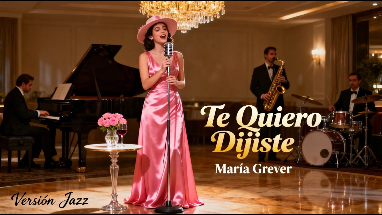 Te Quiero Dijiste – María Grever | Cover Bolero Jazz | Jazz Latino Romántico y Sofisticado