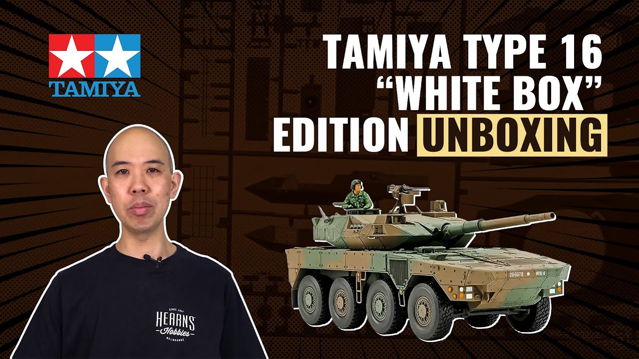 Tamiya Type 16 “White Box” Edition Unboxing