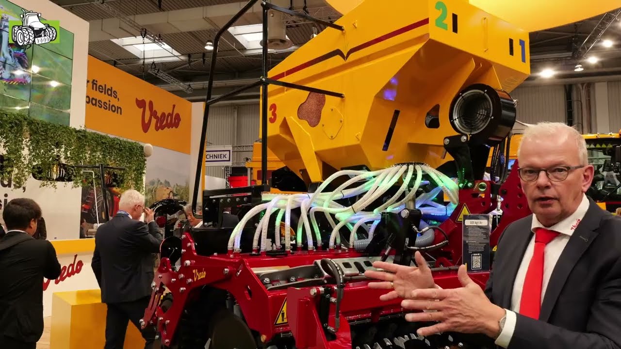 Doorzaai- en bemestingstechniek nader bekeken bij Vredo Agritechnica 2025