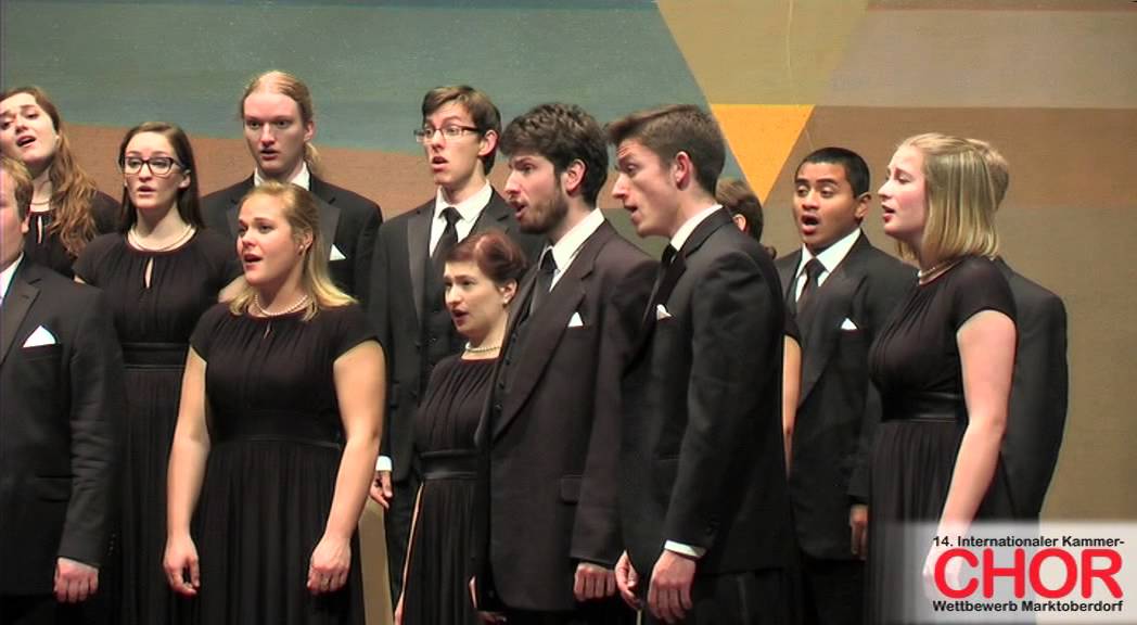 Hugo Wolf: Ergebung - University of Oregon Chamber Choir, Dir. Sharon J. Paul
