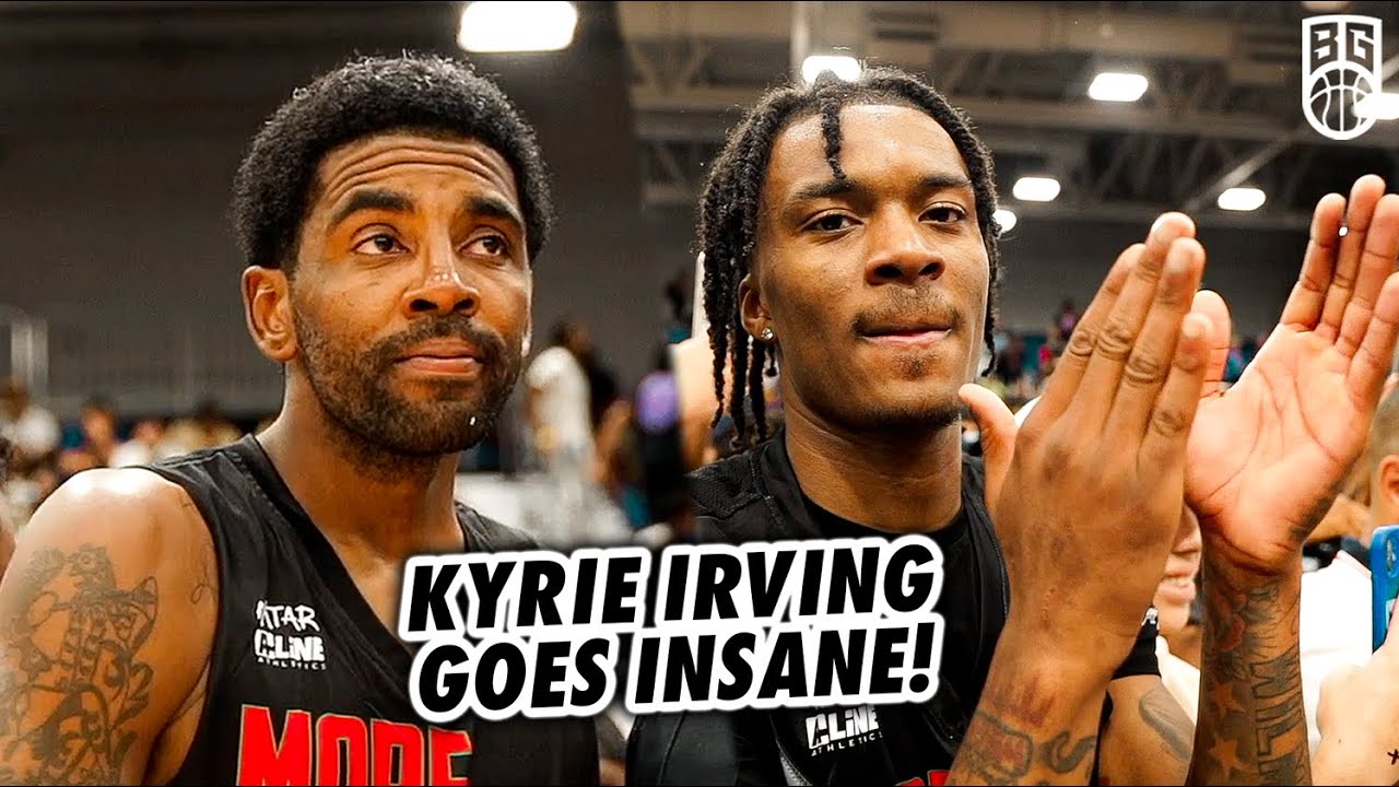 KYRIE IRVING BREAKS ANKLES AND GOES OFF WITH BONES HYLAND! INSANE PERFORMANCE!