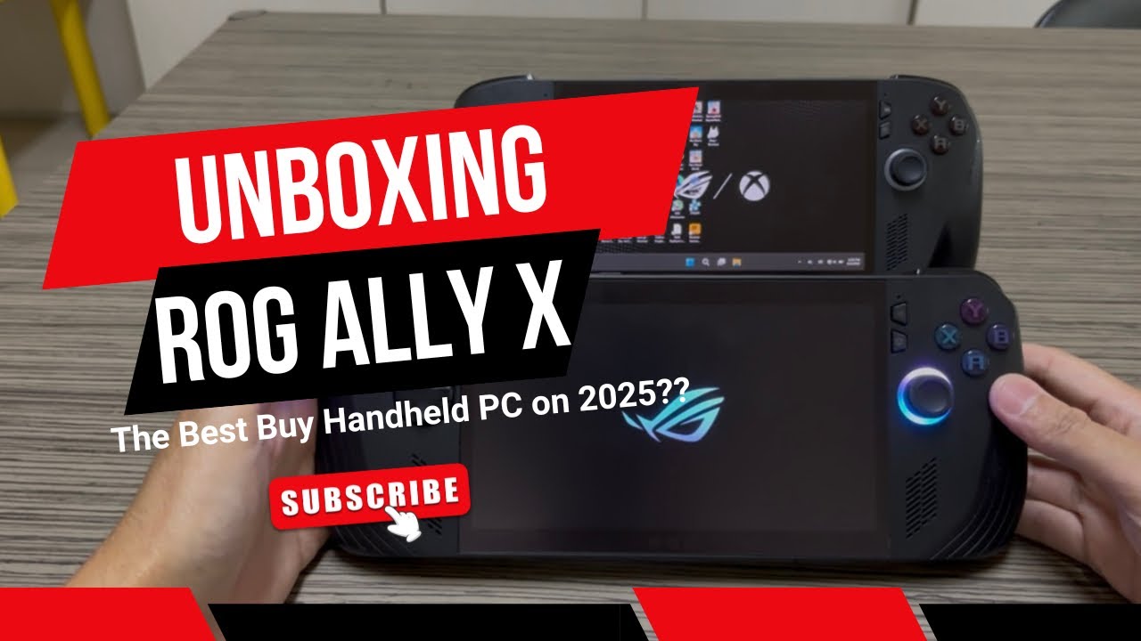 JADI MAKIN LAYAK DIBELI!! UNBOXING ROG ALLY X DI AKHIR 2025 #unboxing #rogally #asus 