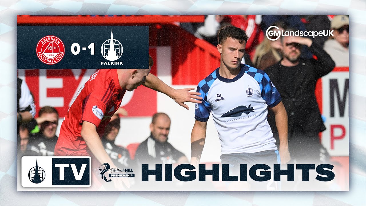 Highlights | Aberdeen 0-1 Falkirk | Bairns overcome Dons for first Premiership win in 15 years.