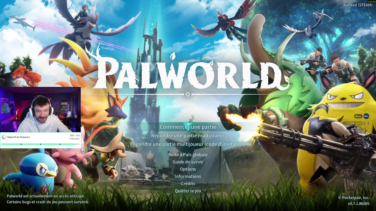 PALWORLD S2 - #02 - Grands travaux