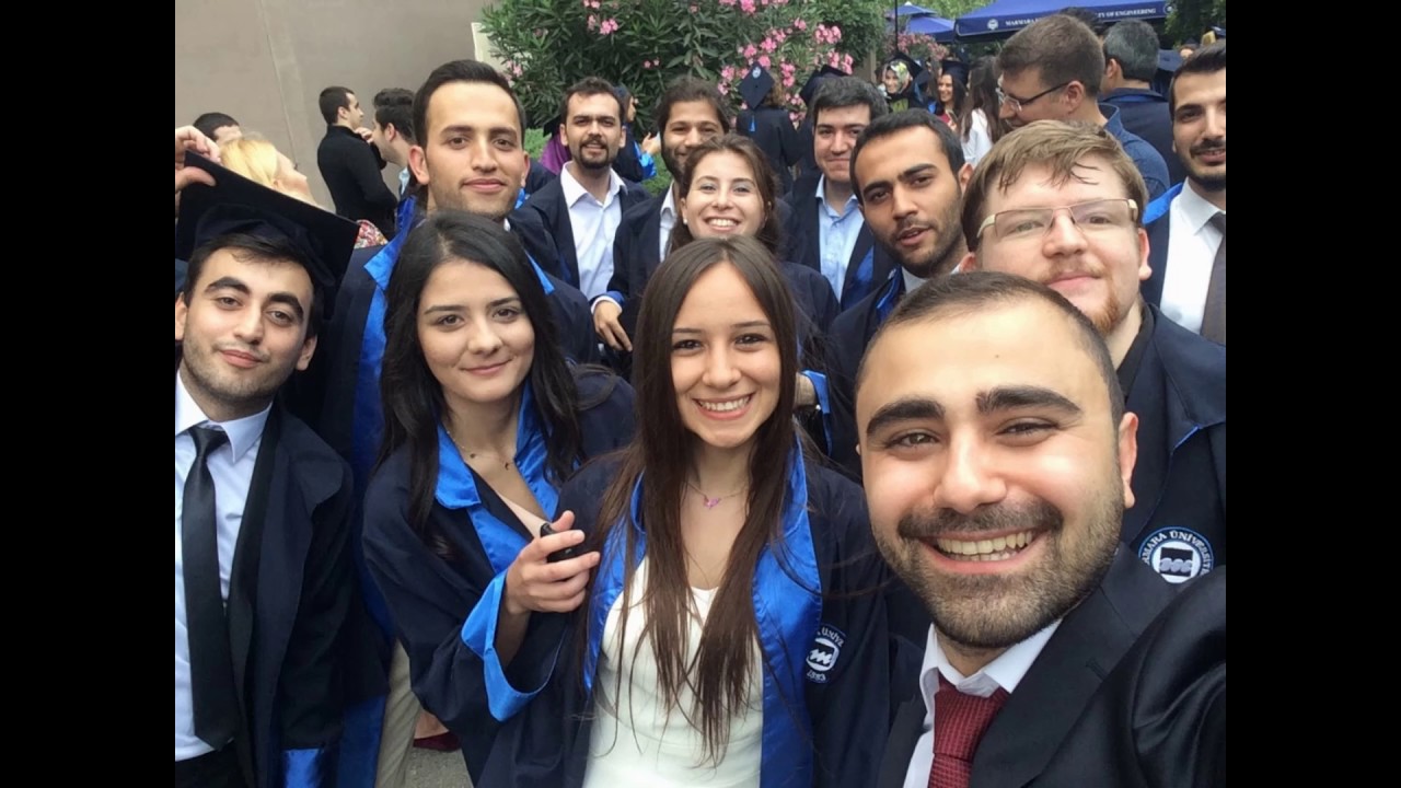 Marmara Üni. Müh. Fak. Makine Müh. Böl. 2015-16 Mezuniyet Töreni