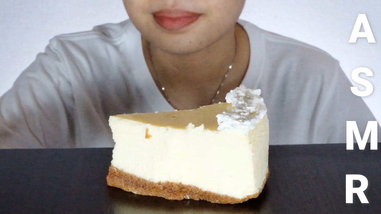 ASMR New York Cheesecake - Eating Sounds, No Talking | Ynah ASMR