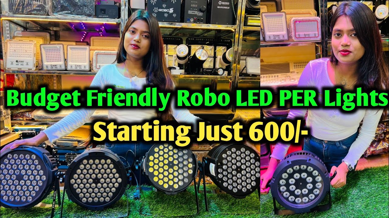Best Quality LED PER Light For Robo || Kolkata Dj Light Wholesale Shop || Kolkata Dj Light Market