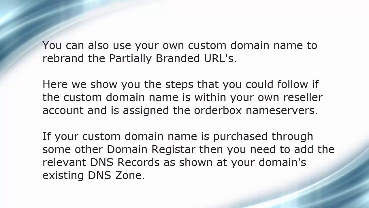 How to Setup Branded URLs in Reseller Hosting | ResellerClub Tutorial