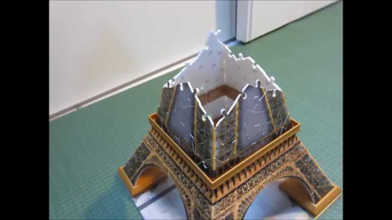 La Tour Eiffel - Stopmotion Puzzle 3D