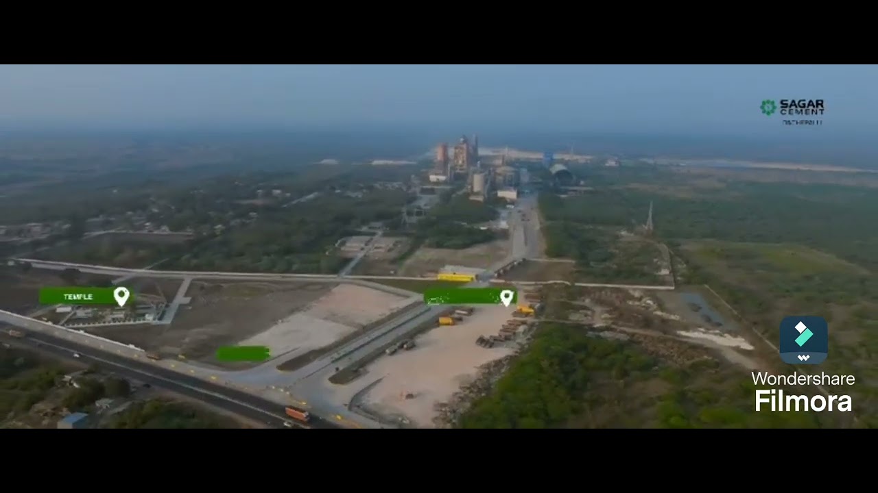 Sagar cement plant in dachepalli