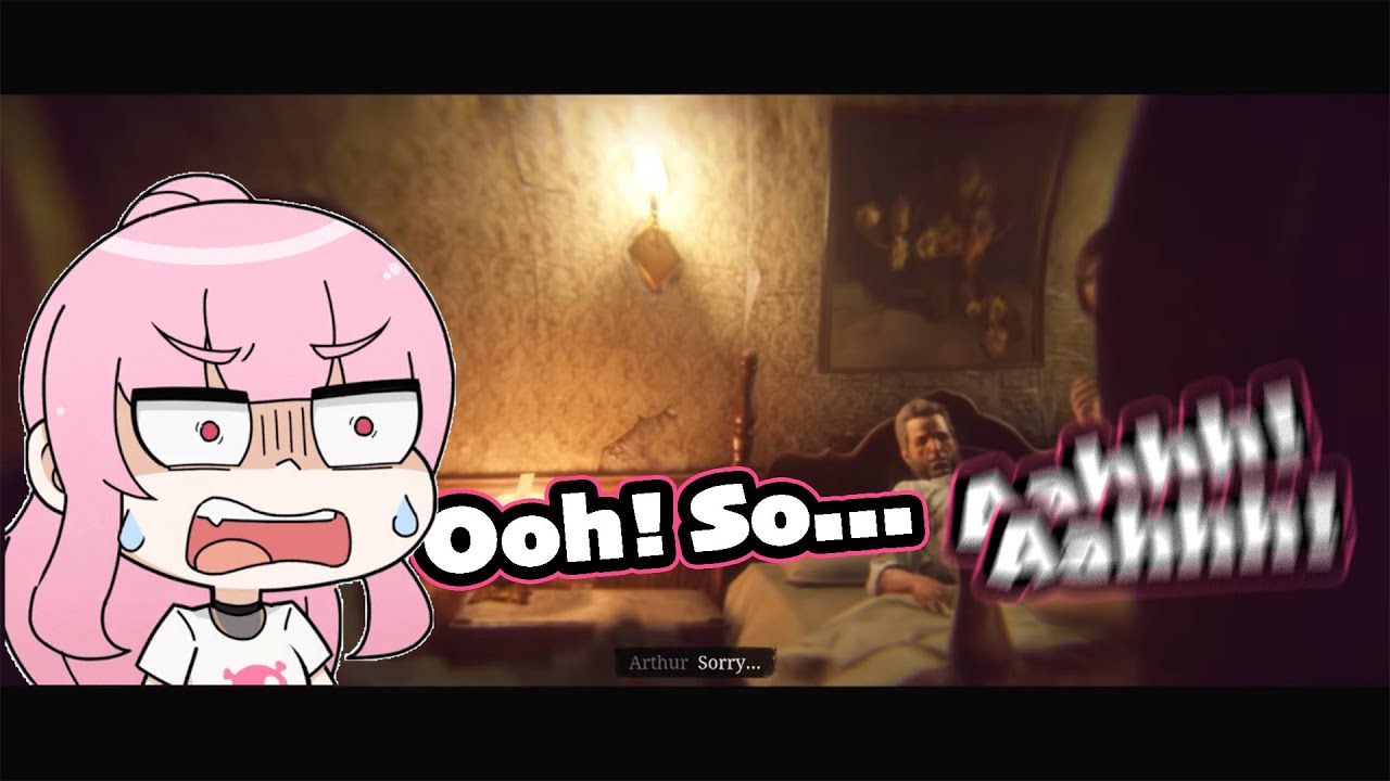Drunk Calli Searching for Lenny - Red Dead Redemption 2 | 『Hololive』