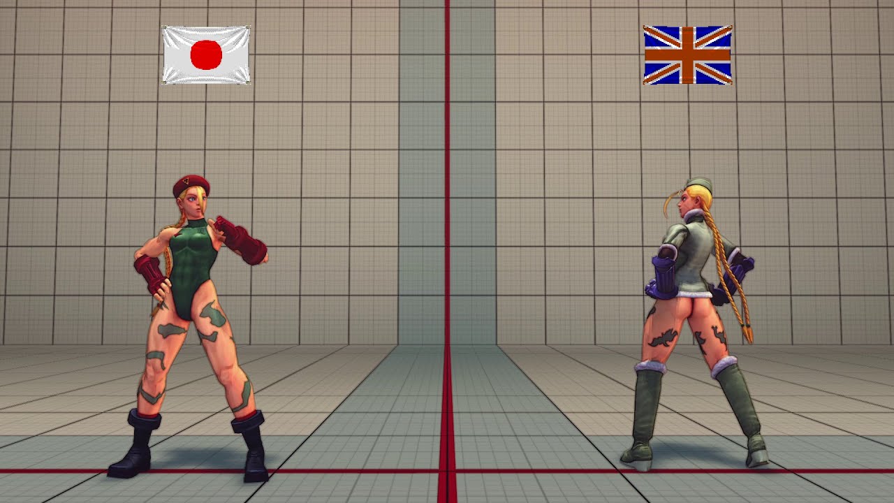 Cammy Taunts ~ Ultra Street Fighter IV
