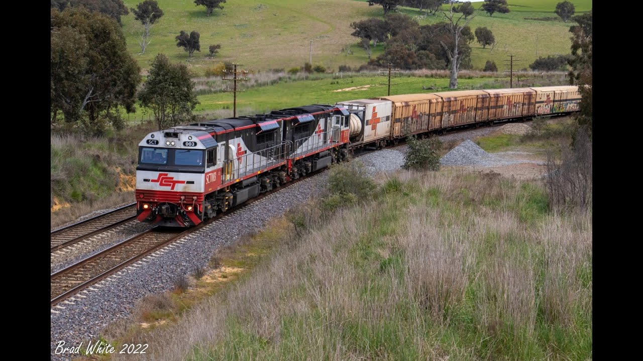 Trackside: NSW Freight Action at Illalong, Jindalee, Cootamundra West, Old Junee & Illabo- 4/10/22