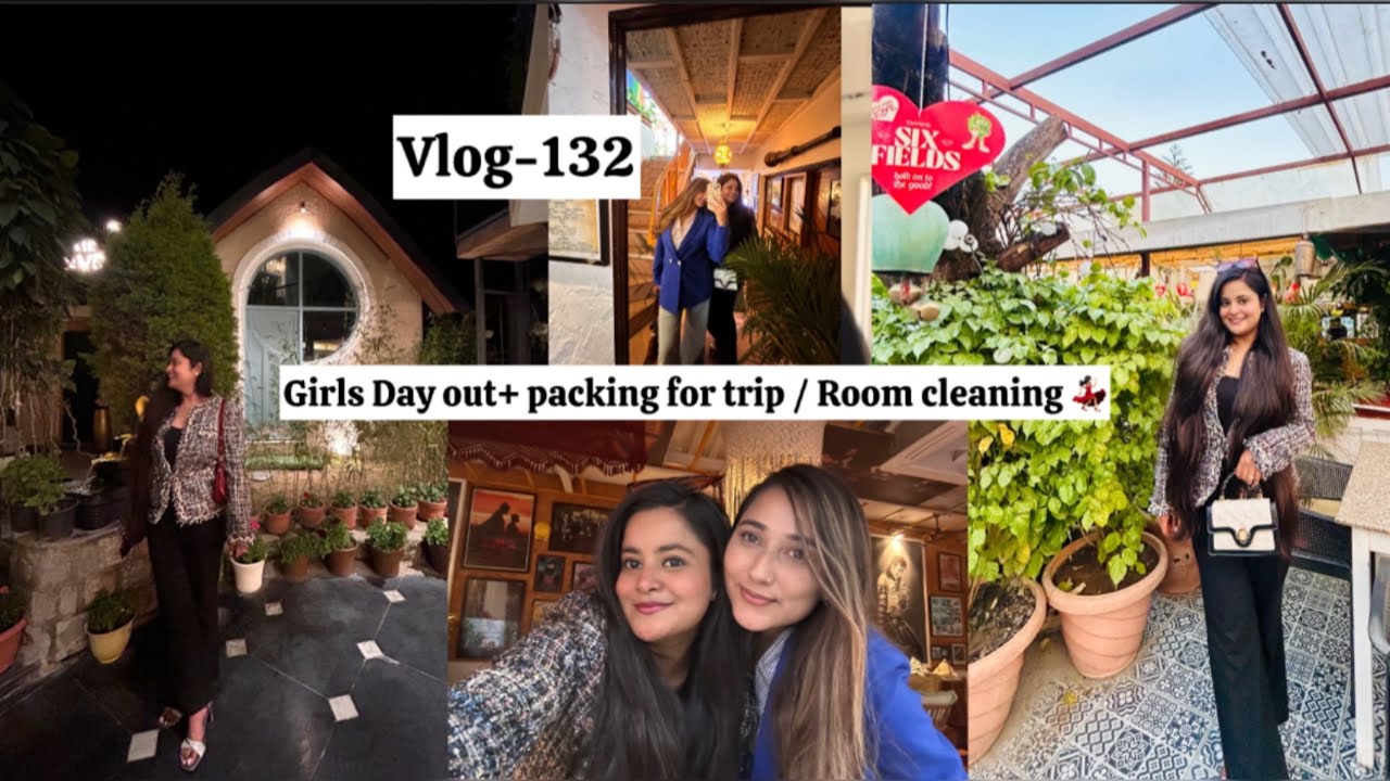 Girls Day out + packing for trip / Room cleaning 💃🏻 #india #dailyvlog #rajasthani #youtuber #youtube