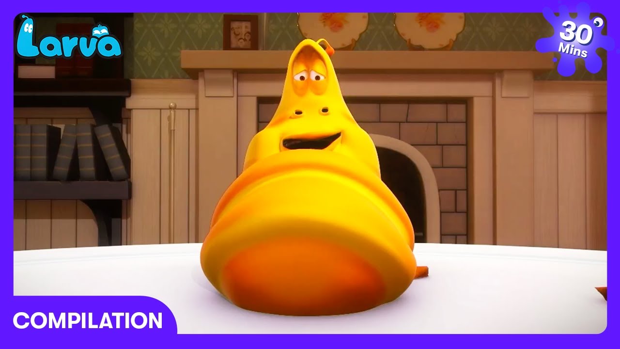 Larva - Żółty na diecie! | Bajki dla dzieci | WildBrain Garaż Gadżetów