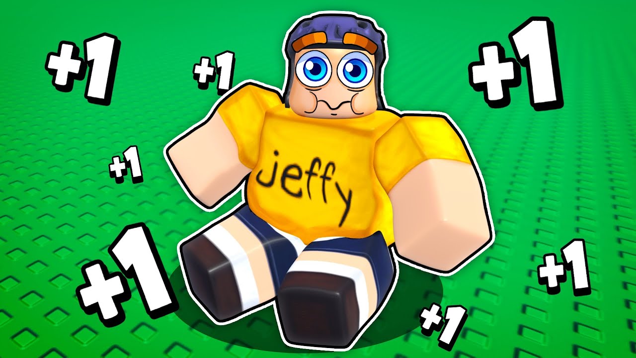 Jeffy Gets FATTER EVERY SECOND  in Roblox!
