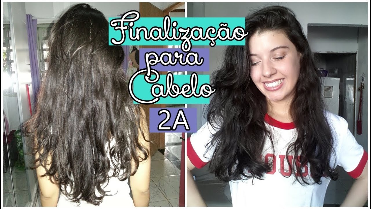 Como Finalizar Cabelo Ondulado (2A ou 2B) com Gelatina | Mais Volume ♥ Natália Biazzi