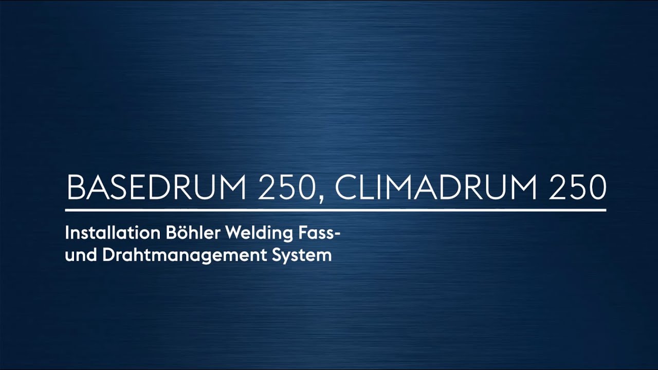 BASEdrum 250, CLIMAdrum 250 (DE)