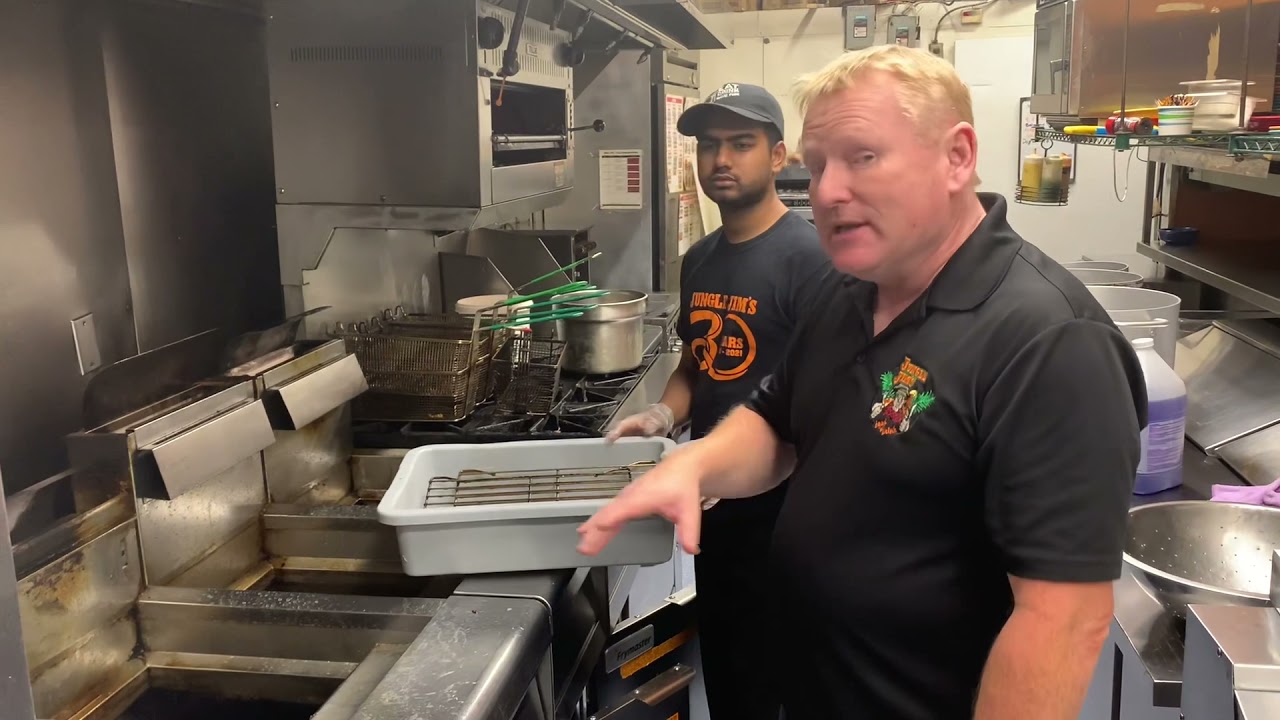 Deep Fryer Boil Out Cleaning