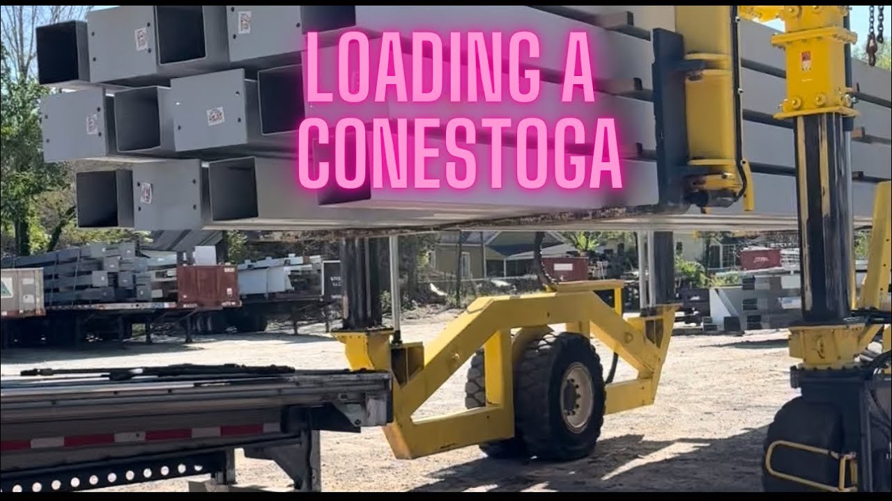 How to load The CONESTOGA trailer