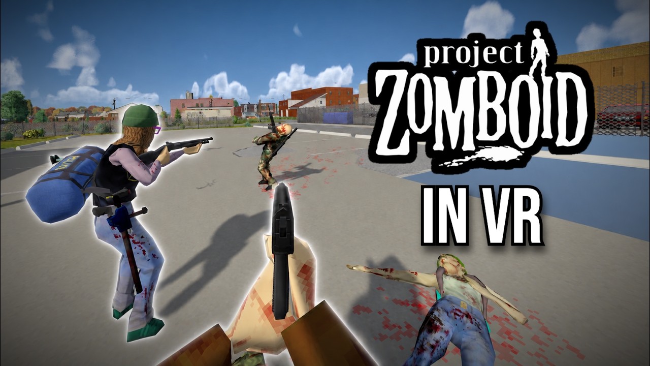 Zomboid multiplayer in VR is SO GOOD [PZVR]