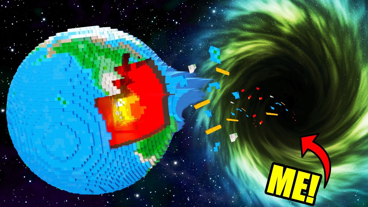 Превращаемся в Черную дыру и уничтожаем Землю!