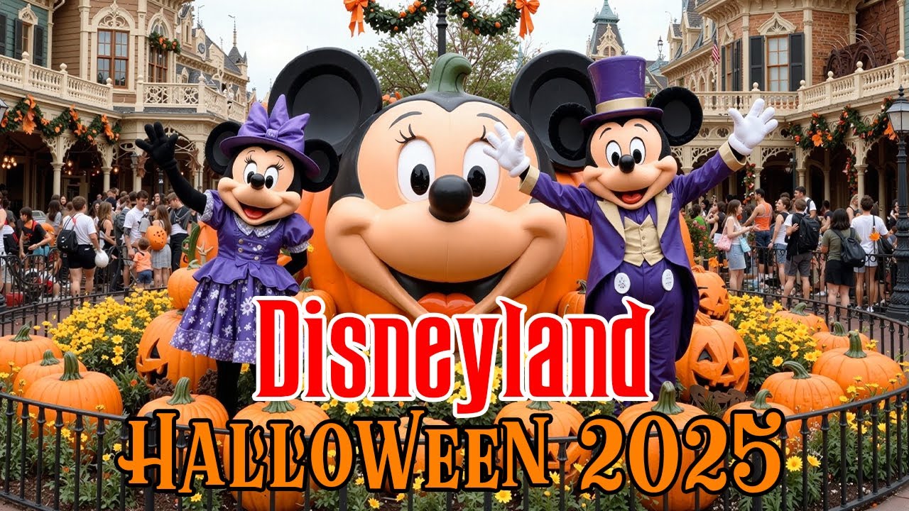 [4K POV] Disneyland Halloween 2025 – Full Walkthrough, Parade, Haunted Mansion & Merchandise