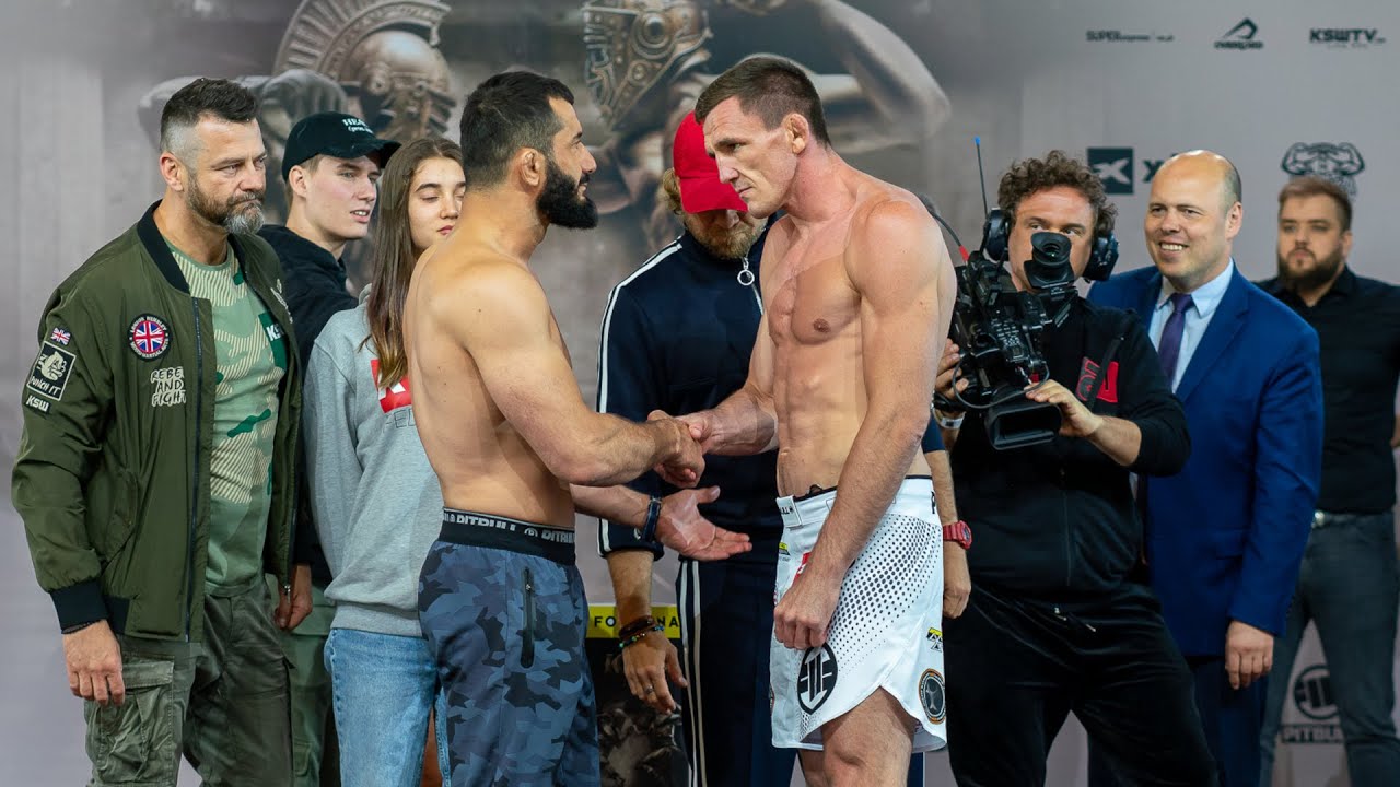 XTB KSW Colosseum 2: Weigh-in | Ważenie oraz Q&A z Radosławem Paczuskim