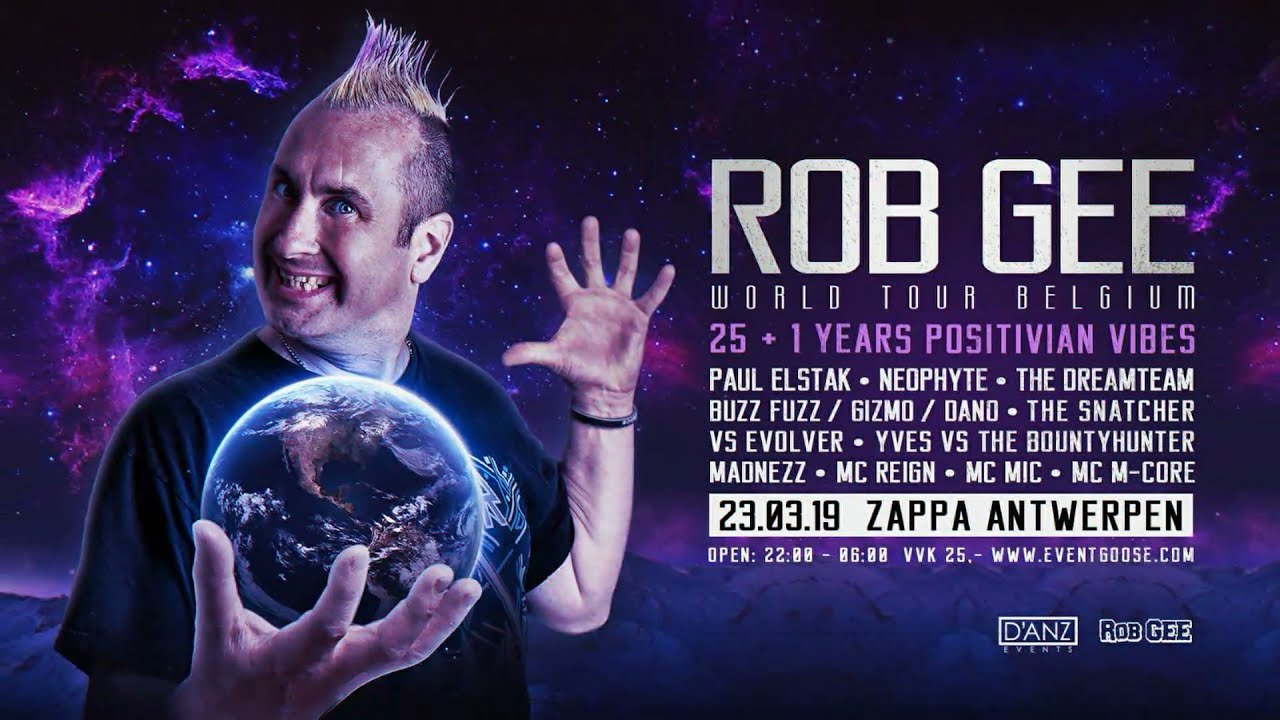 Rob Gee's 25 years and more world tour