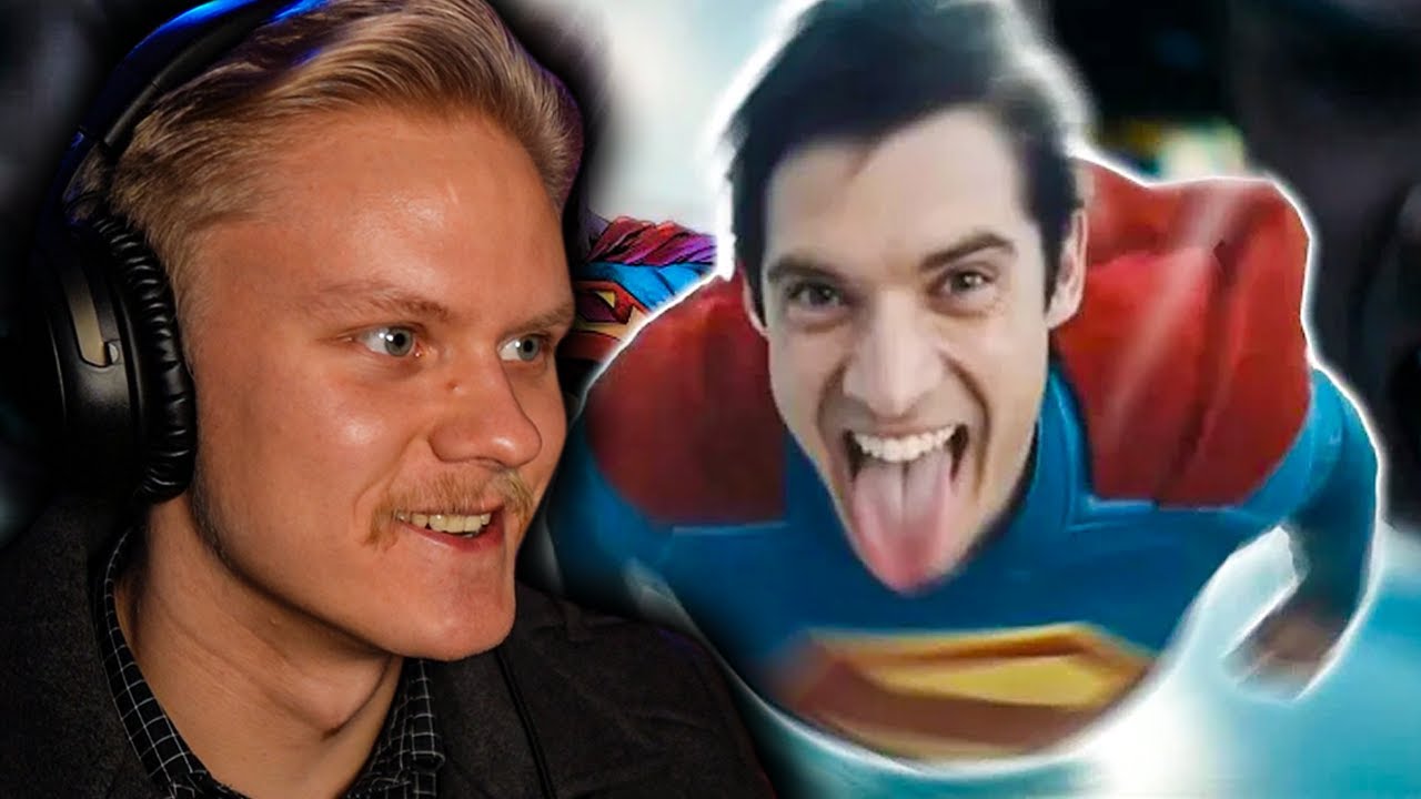 SUPERMAN TURNED INTO AN IDIOT 😭 [YTP] Supermad REACTION