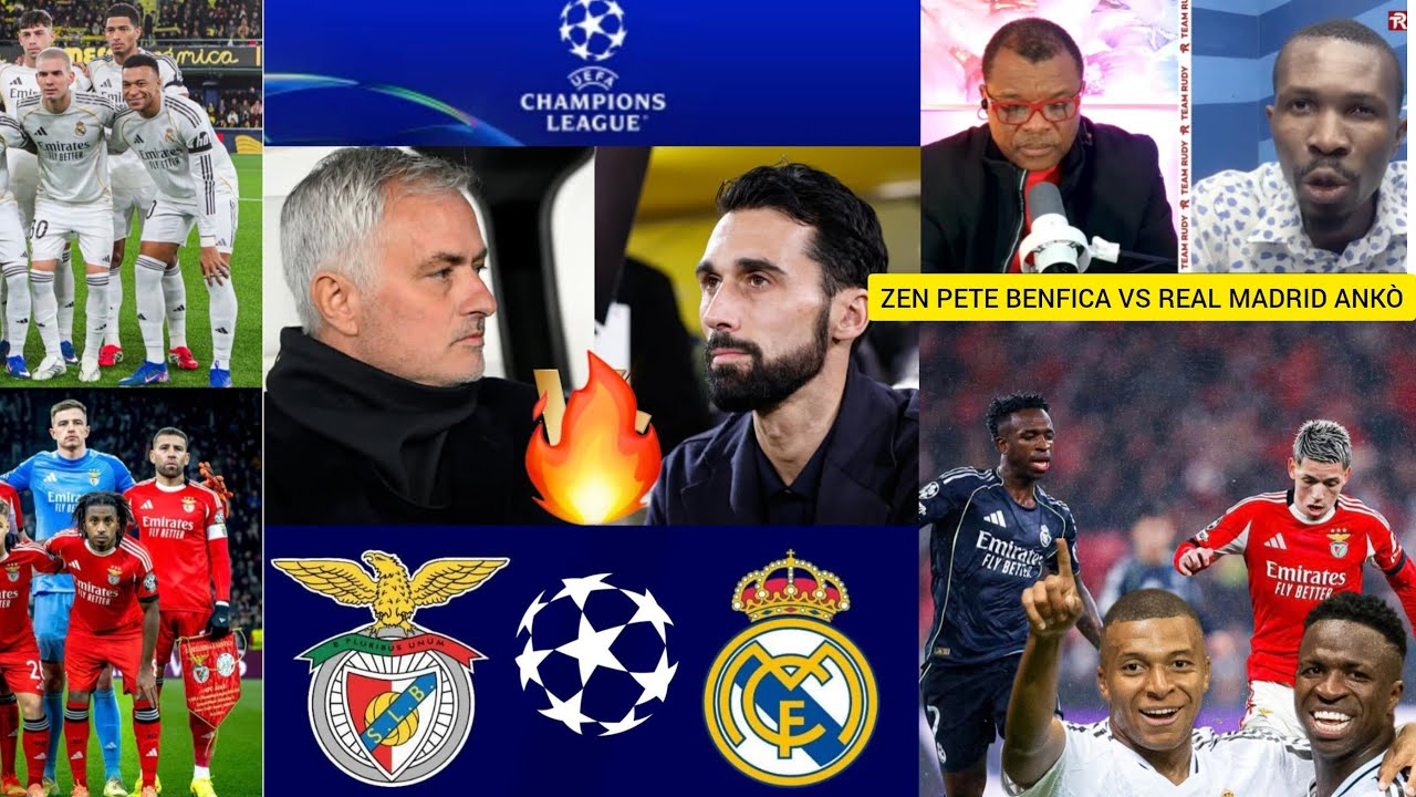 Rudy ak kimberly analize tiraj match baraj ligue des champions avek Benfica vs Real Madrid ankò.