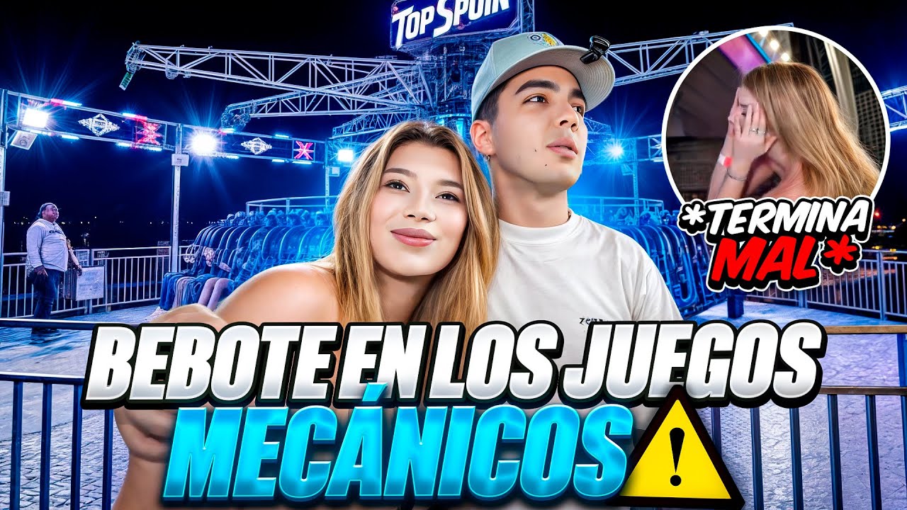 BEBOTE SE SUBE A LOS JUEGOS MEC&Aacute;NICOS M&Aacute;S EXTREMOS DEL PER&Uacute;