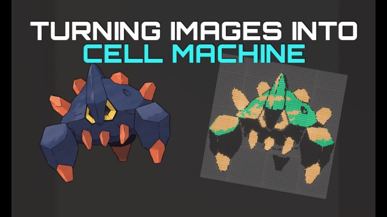 Turning Images into Levels in Cell Machine Mystic Mod