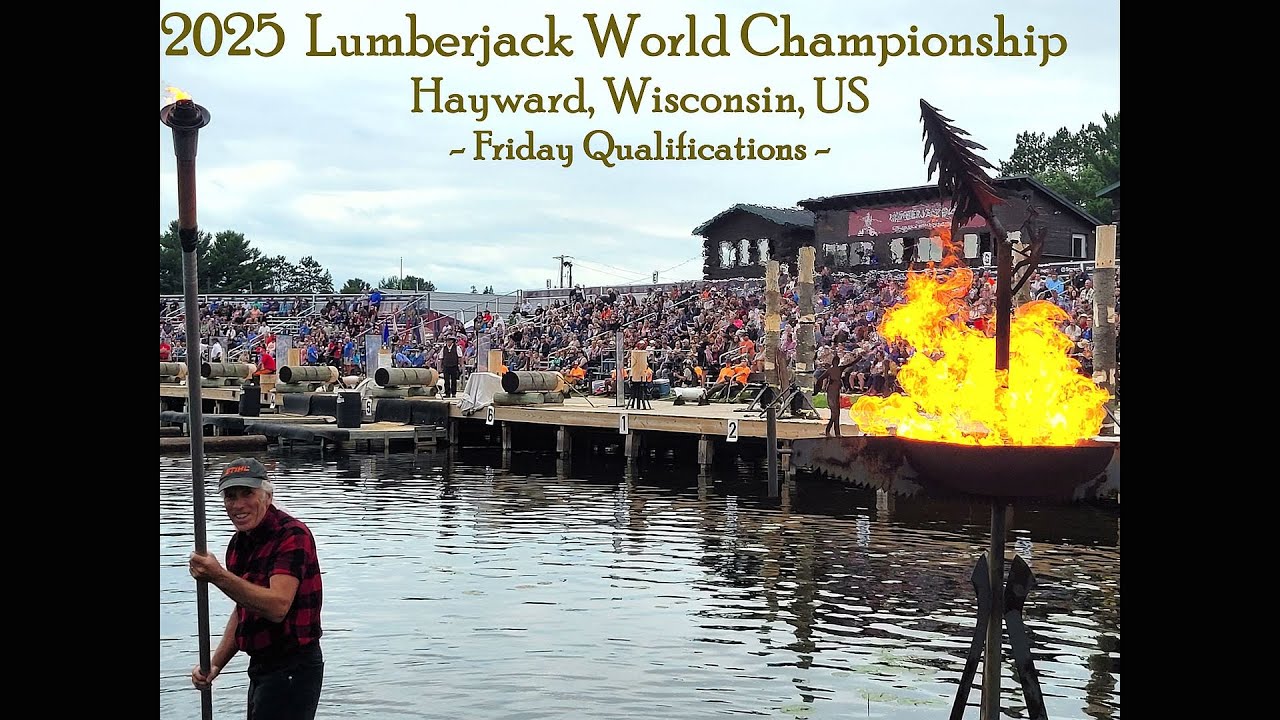 2025 Lumberjack World Championship @ Hayward, WI - Friday