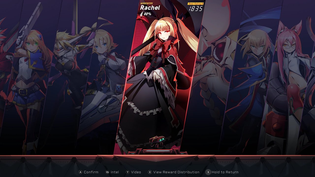 BlazBlue Entropy Effect - Rachel Full Run (Entropy 100)