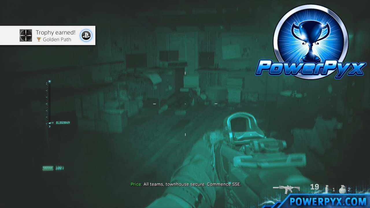 Call of Duty Modern Warfare 4 (2019) - Golden Path Trophy / Achievement Guide