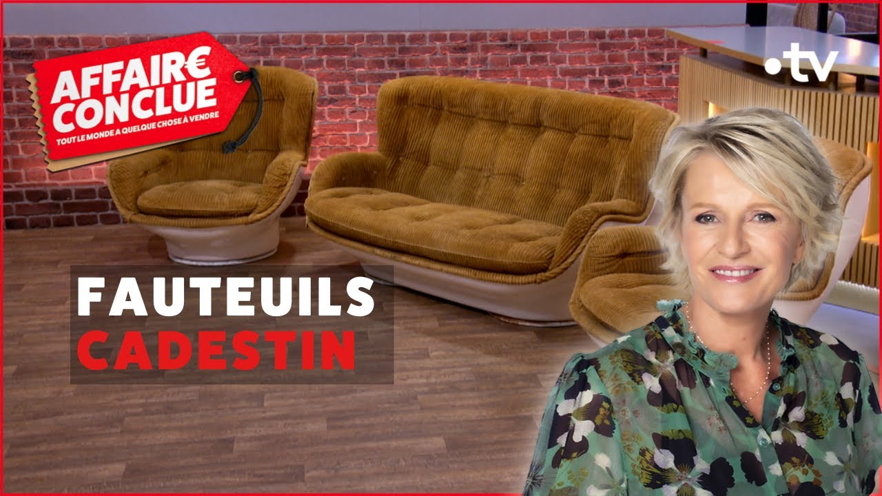 Des fauteuils signés Michel Cadestin - Affaire Conclue