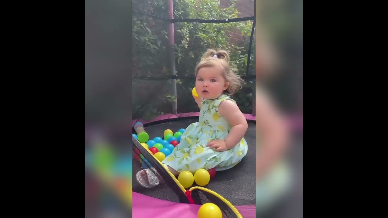 Baby Emilia Saying Thank You Whilst Playing With Mummy... So Cute!