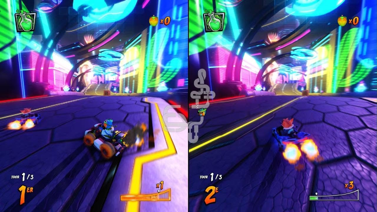 Crash Team Racing Nitro-Fueled défi père et fils