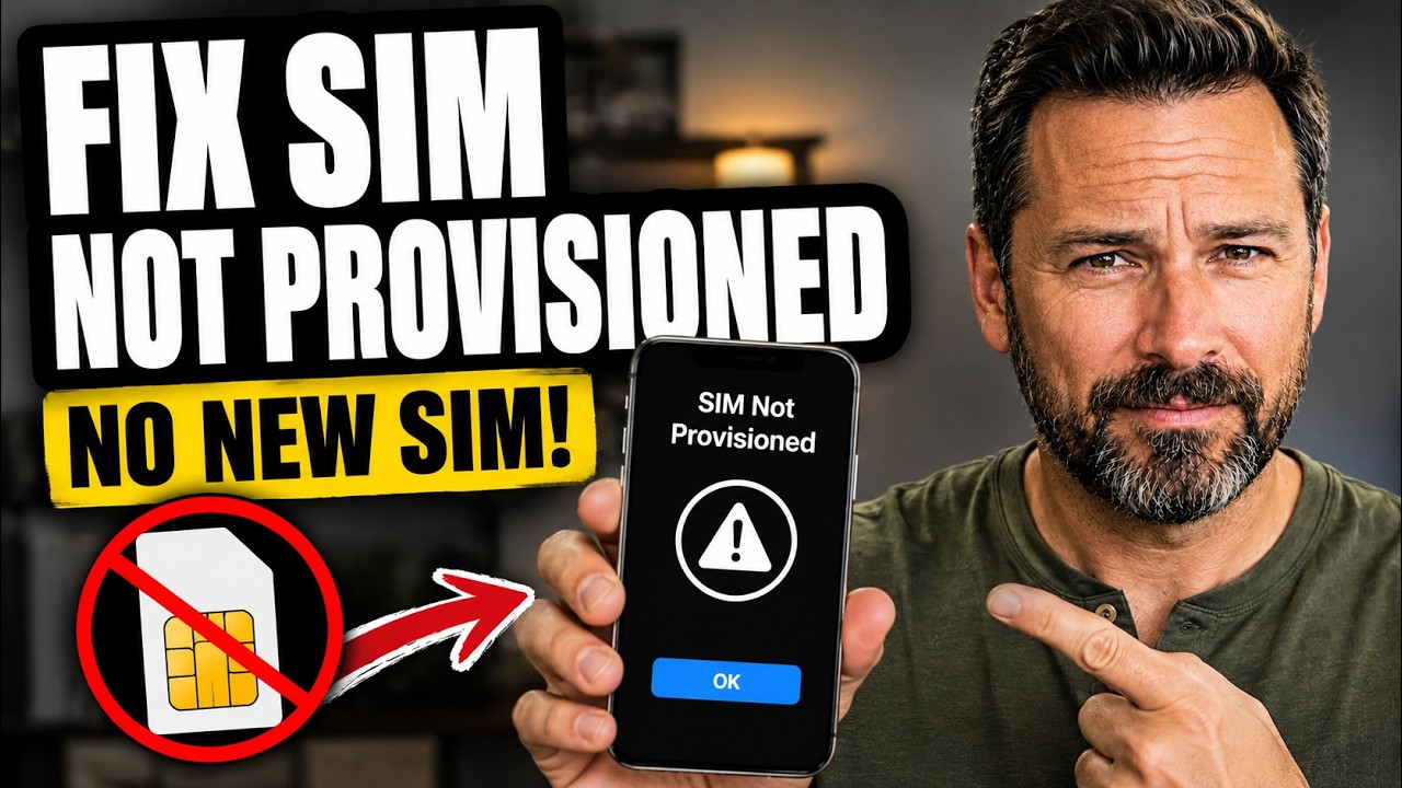 How To Fix SIM Not Provisioned Without Changing SIM